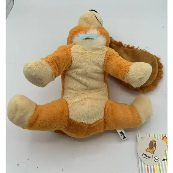 Disney Steiff Soft Cuddly Friends Orginal Lady and The Tramp 9" Plush New